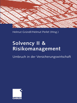 cover image of Solvency II & Risikomanagement